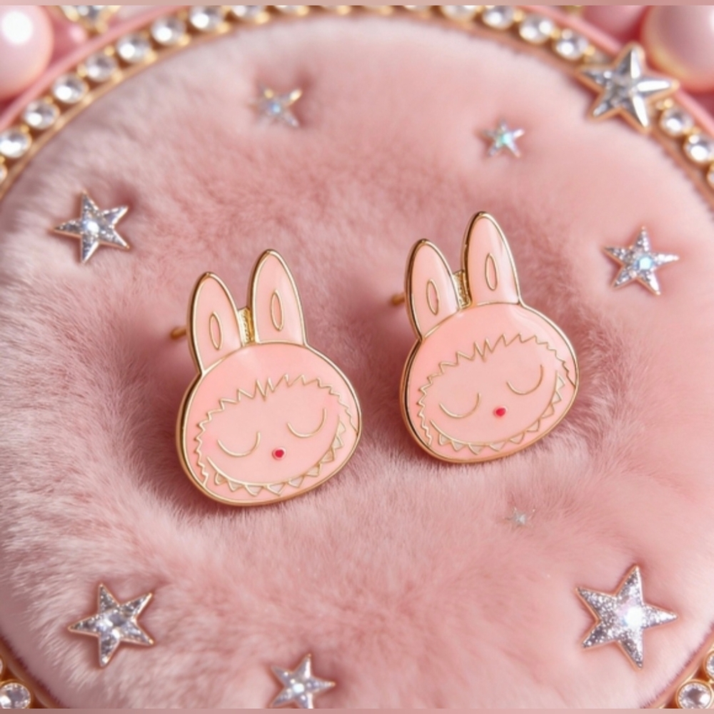 Mokoko Stud Earring, Limited Exclusive Pop Land Item